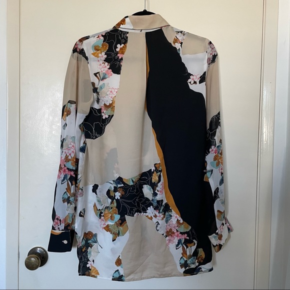 3.1 Phillip Lim for Target sheer floral button down - Picture 5 of 9